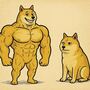 Buff doge meme