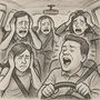 Create your own carpool karaoke meme template online