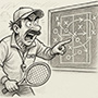 Create your own coach tennis strategy meme template online