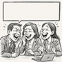 Coworkers laughing meme
