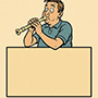 Create your own flute player meme template online