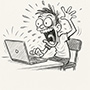 Guy reaction computer meme