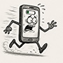 Create your own low battery phone meme template online