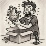 unboxing product meme template