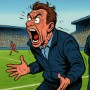 yelling man match meme template